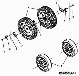 Yard-Man YM 6021 CK spare parts