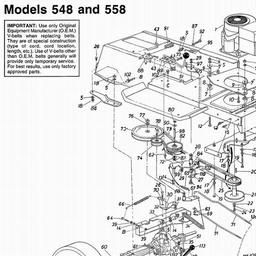 MTD (1988/1989) 139-558-611 spare parts
