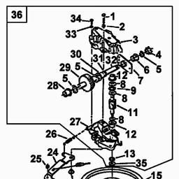 MTD SUPER 53 SE spare parts