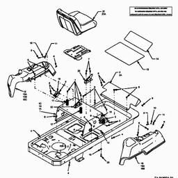 CUB CADET RZT-42 spare parts