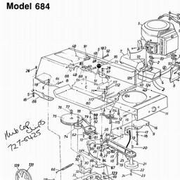 LAWNFLITE (1988/1989) 139-684-611 spare parts