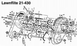LAWNFLITE (1996) 29-204 / 290-204-000 REMOVE spare parts