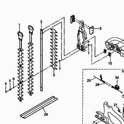 LAWNFLITE (2008) TME2200K spare parts