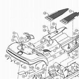 CUB CADET 2135 spare parts