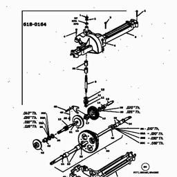 Yard-Man 11.5/76 spare parts