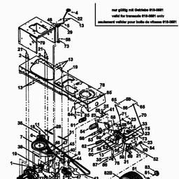 Yard-Man AH 6185 spare parts