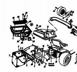 MTD GFB 800 spare parts