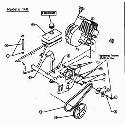 MTD 140 spare parts