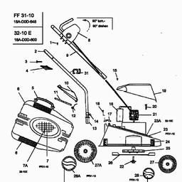 MTD 32-10 E spare parts