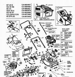 MTD 46 SPK-60 spare parts