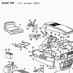 MOWMASTER (2001) RH125 / 13D3760N600 spare parts