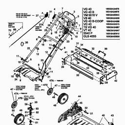 Yard-Man YM 5516 V spare parts