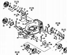 LawnFlite-Pro 553 HWSP-HST 2005 spare parts