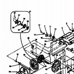 MTD 641 E spare parts