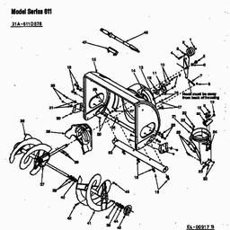 MTD 611 D spare parts