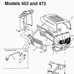 MOWMASTER (2001) RH115 / 13A1450C600 spare parts