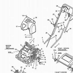 LawnFlite-Pro (2003) VE30 / 16AE11CA600 spare parts