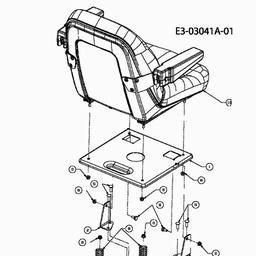 CUB CADET HDS 2205 spare parts