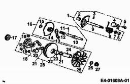 CUB CADET UT 180 spare parts