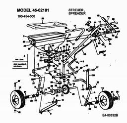 MTD 45-02101  (190-454-000) spare parts
