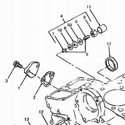 CUB CADET 1772 spare parts