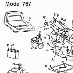MOWMASTER (2001) RH125 / 13D3760N600 spare parts