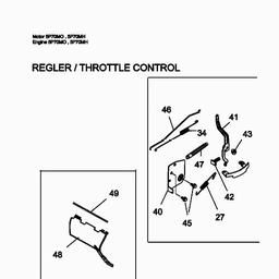 MTD-Engines 5 P 70 MO spare parts
