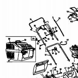 MTD 46 SP spare parts