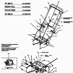 Troy-Bilt POLAR 5056 spare parts