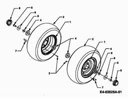 CUB CADET HDS 3200 spare parts