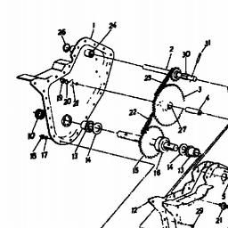 MTD GARTENTILLER  3 spare parts