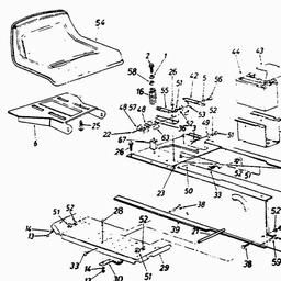 LAWNFLITE (1992) 132-786F611/776 spare parts