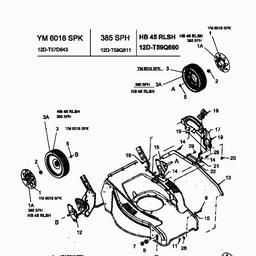 LAWNFLITE 385 SPH spare parts