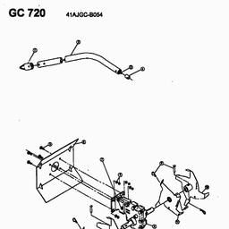 MTD GC 720 spare parts