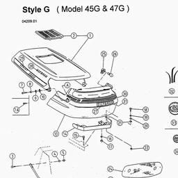 MOWMASTER (2000) RH115 / 13A1450C600 spare parts