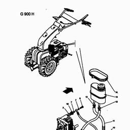 Gutbrod G 900 H spare parts