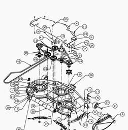 CUB CADET FMZ 50 spare parts