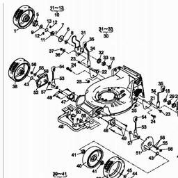 LawnFlite-Pro (2008) 553HWS-PRO spare parts