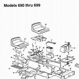 LAWNFLITE (2000) 806 / 13AO698G678 spare parts