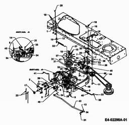 CUB CADET CC 1527 spare parts