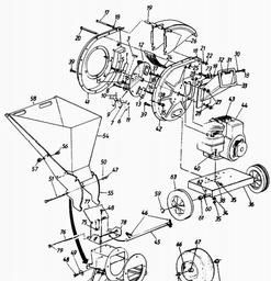 LAWNFLITE (1991) 241-645-611 POWER VAC  spare parts