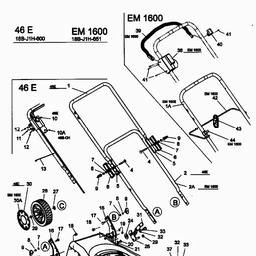 MTD 46 E spare parts