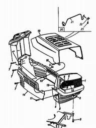 MTD 475 spare parts