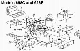 LAWNFLITE (1990) 139-658F611/558 spare parts