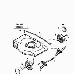 MTD GES 53 S spare parts