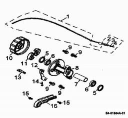CUB CADET Miniquad 50 spare parts