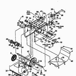 MTD 611 D spare parts