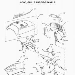 CUB CADET HDS3235 spare parts