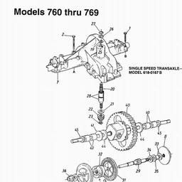 MOWMASTER (1999) RH125 / 13CH760N659 spare parts