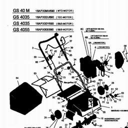 Gutbrod GS 4045 spare parts